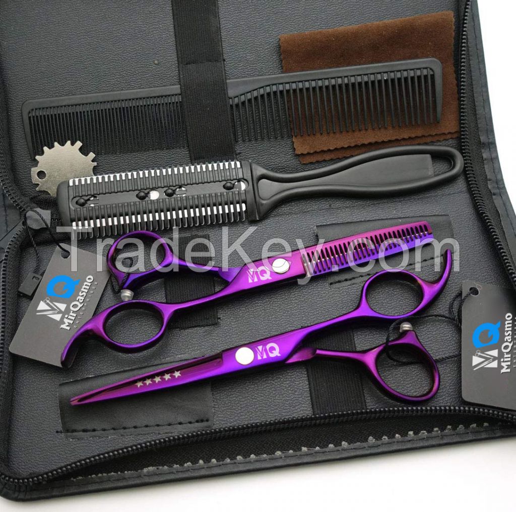 6 Inch Cutting Thinning Styling Tool Hair Scissors Stainless Steel.