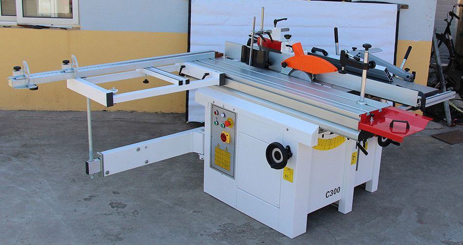  5 Function Combination Machine with planer, thicknesser, motiser, moulder,circular saw