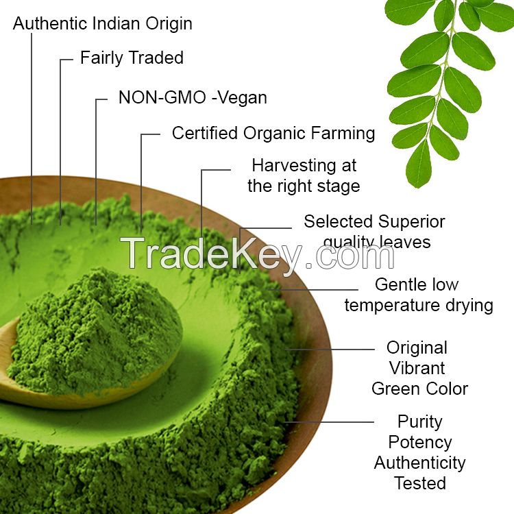 Organic Moringa Leaf Powder Manufacturer