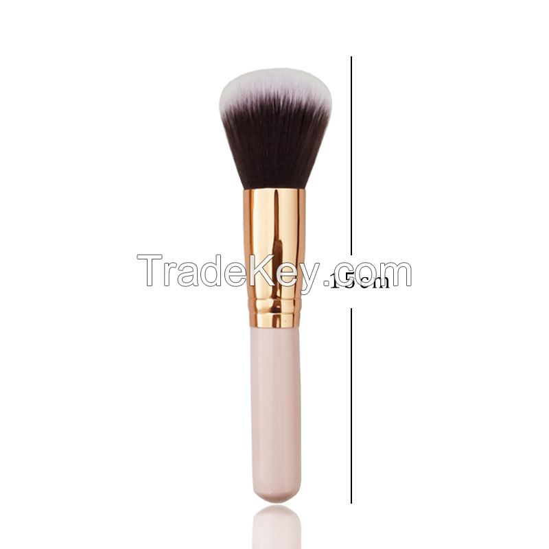 New High Quality Customized Portable Makeup Brush Powder Brush Foundation Brush OEM Blush Brush