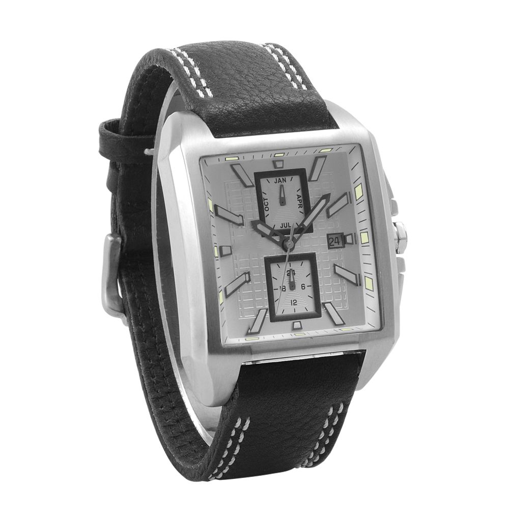 Charm Business Gift Day Date Water Proof Metal Stainless Steel Watch