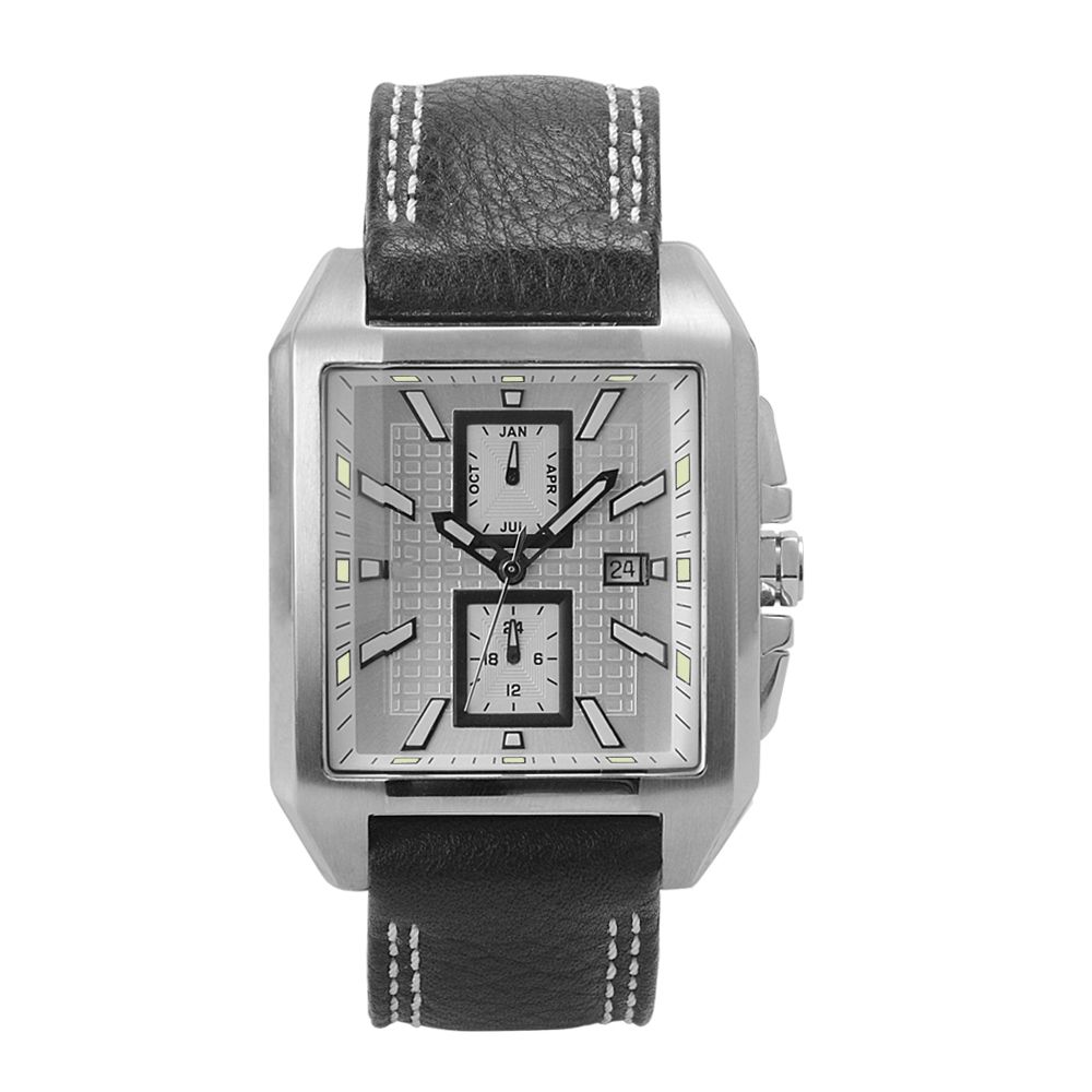 Charm Business Gift Day Date Water Proof Metal Stainless Steel Watch