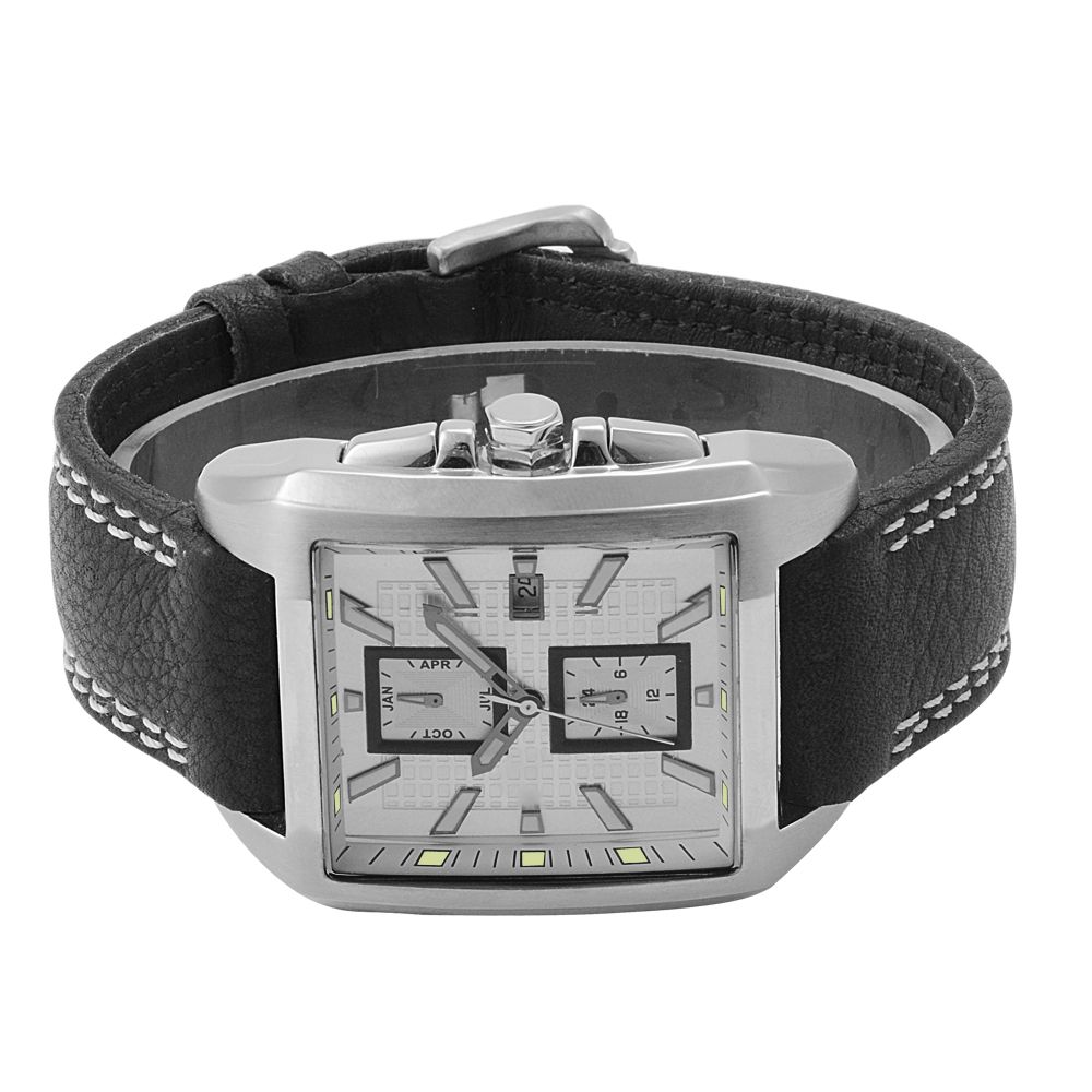 Wholesale Stainless Steel Minimalist Quartz Leather Band Watch