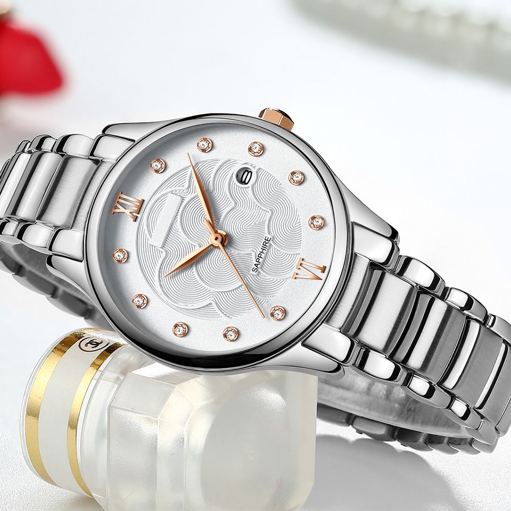 Fashion stainless steel watch japan movt quartz watch OEM service