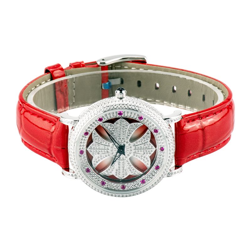 Chinese Supplier Custom Elegant Lady Stainless Steel Material Leather Strap Watch