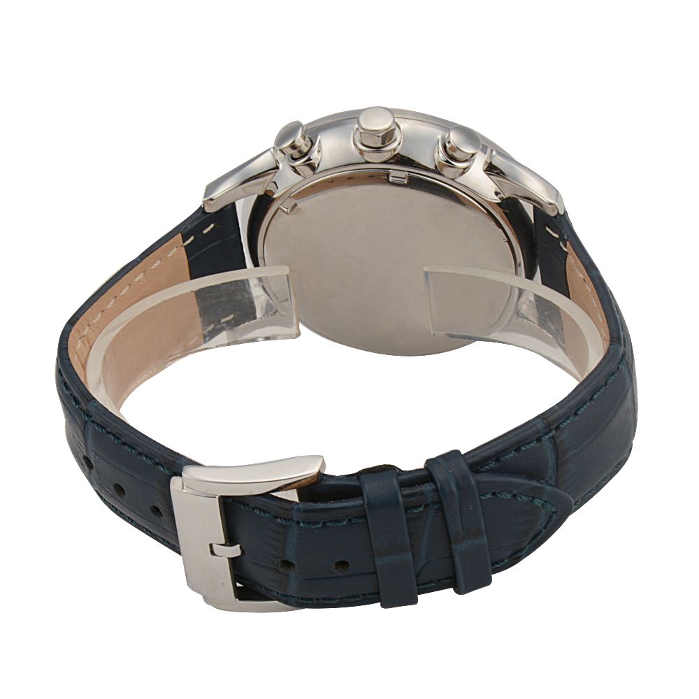 Wholesale Fashion OEM Fancy Leather Strap Military Stainless Steel Watch