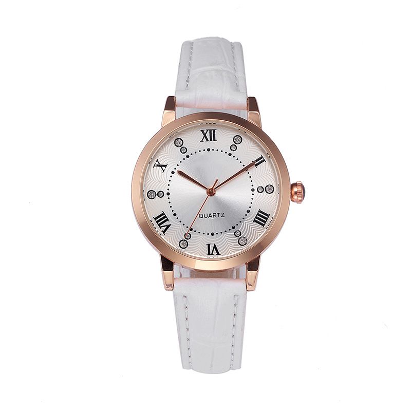 2019 Factory Wholesale Fashion Watch  With Bracelet Genuine Leather