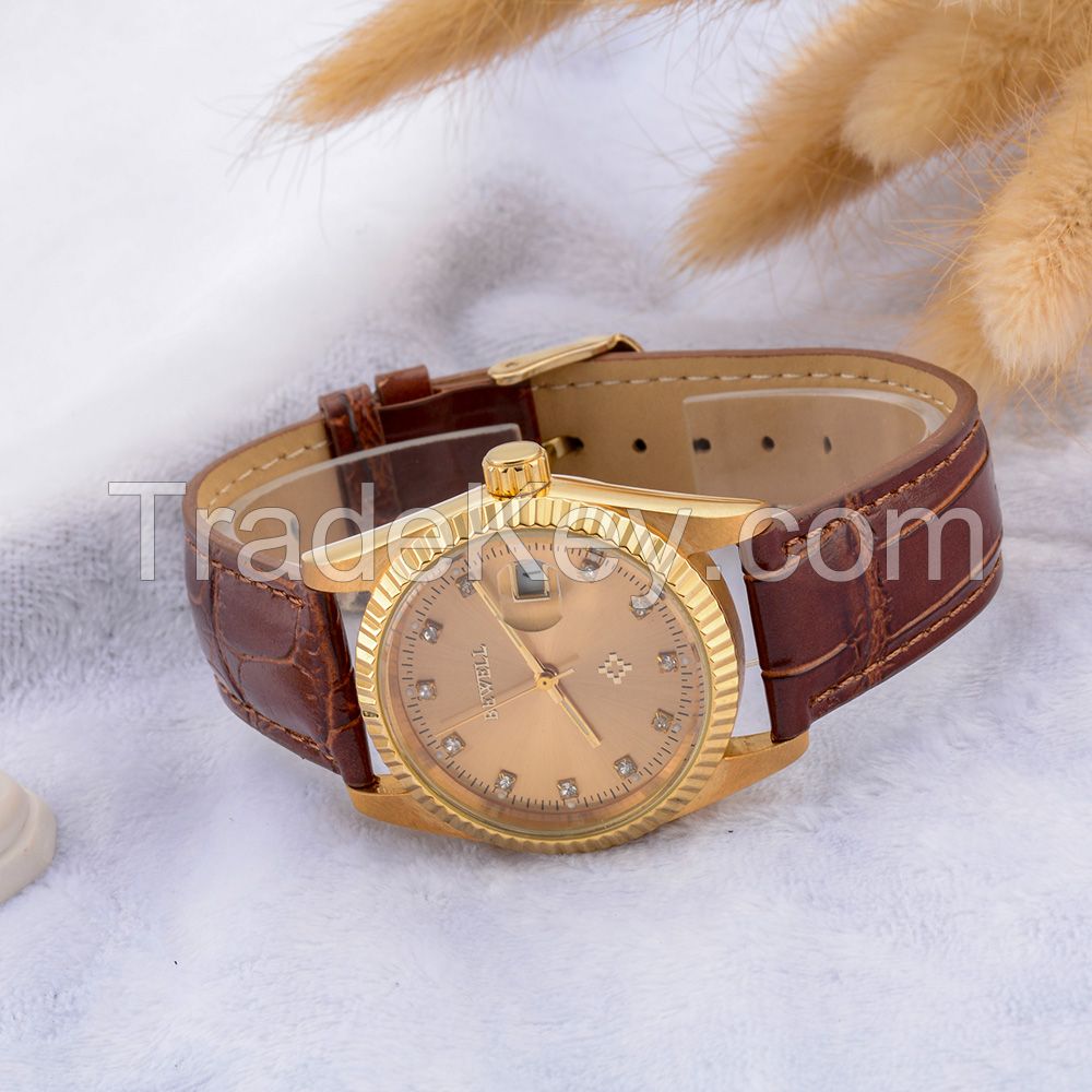 Most Popular Products Curren Watch Leather Fancy Ladies Watches
