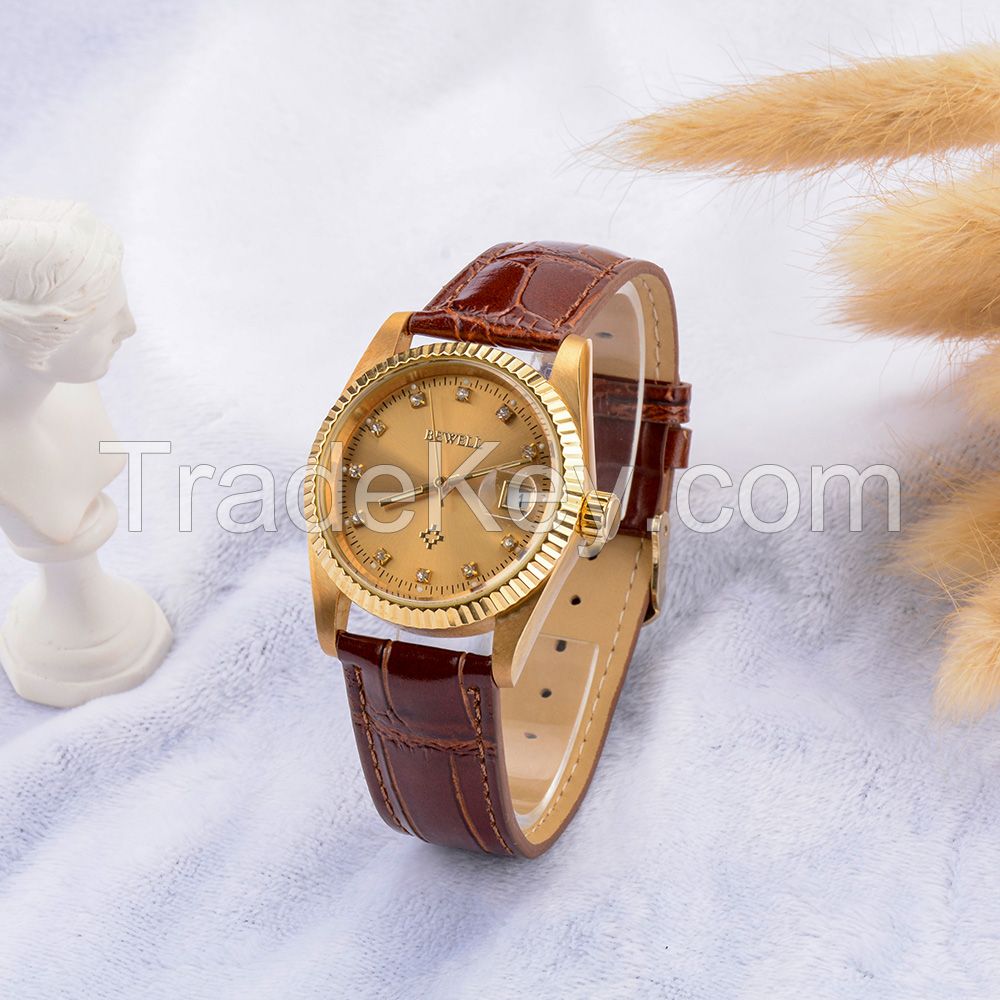 Most Popular Products Curren Watch Leather Fancy Ladies Watches