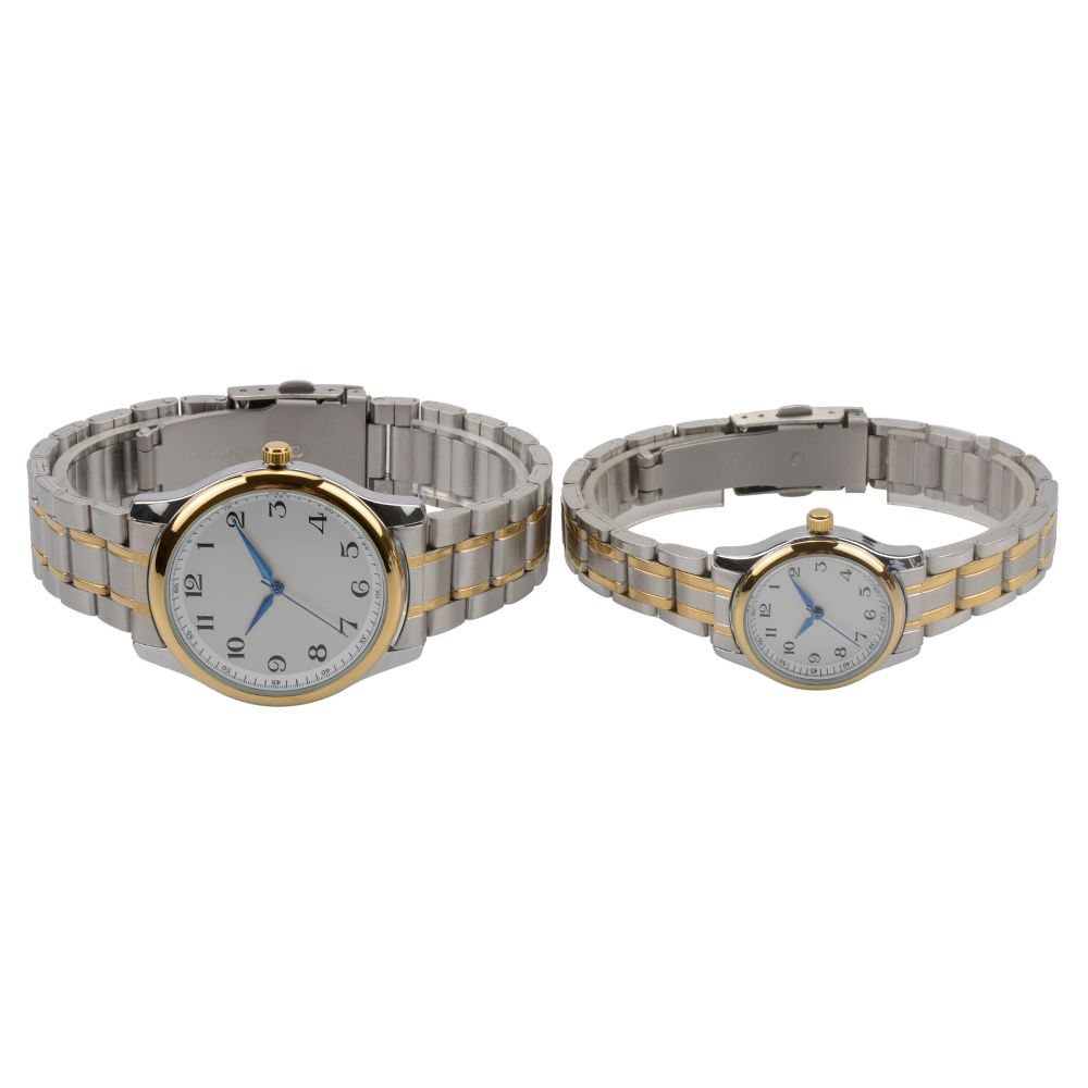 Charming High Quality Couple Watch Japan Quartz Stainless Steel Back Watch