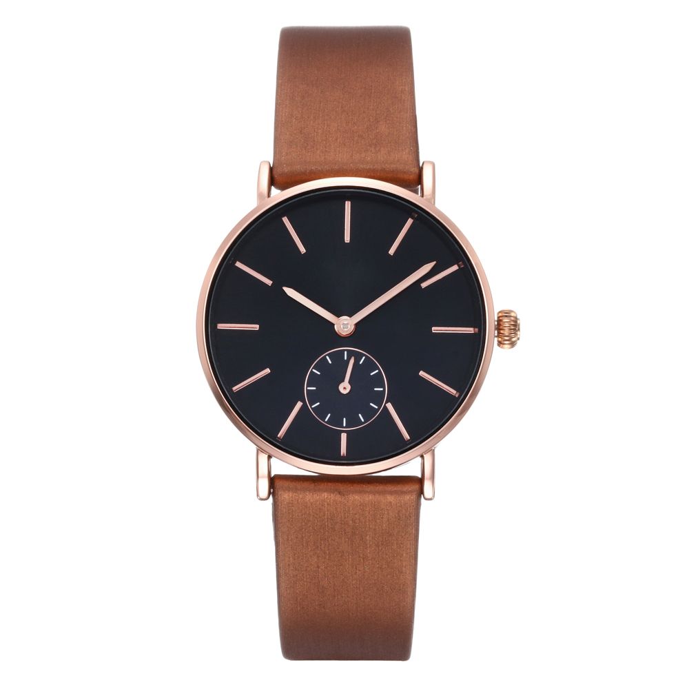 Wholesale Simple Fashion Quartz Watch PU Leather Watch Alloy Gift Watch