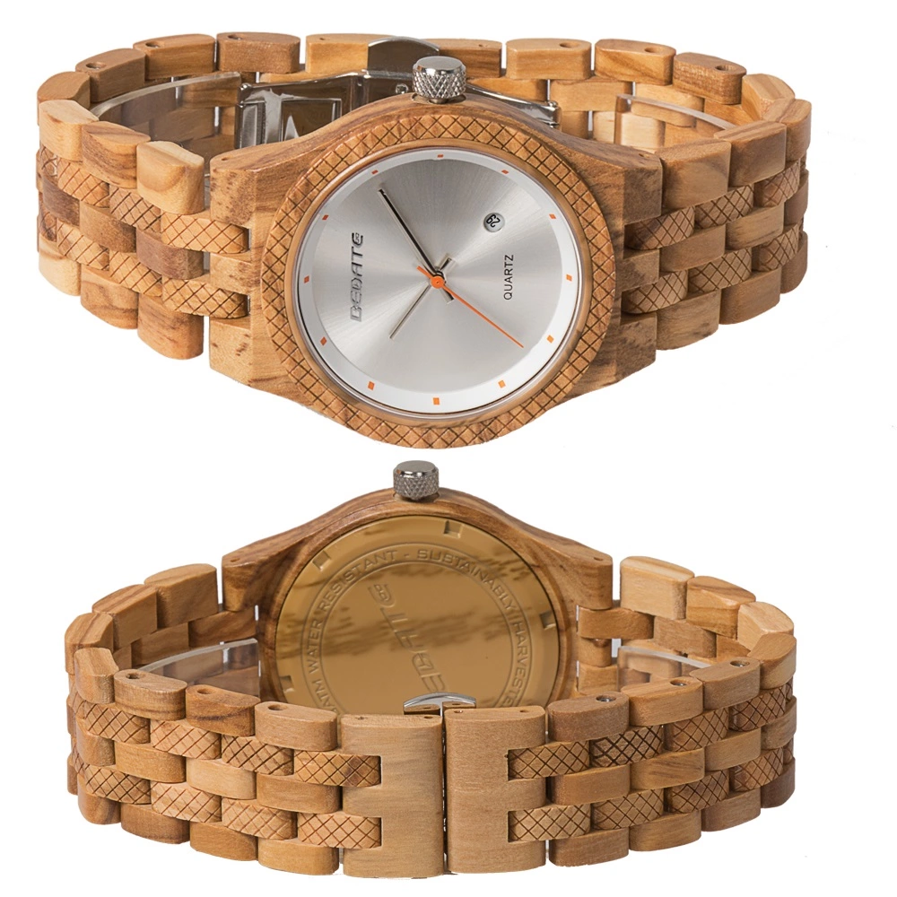 New Arrival Custom Mechanical Gift Wooden Wristwatch for Men