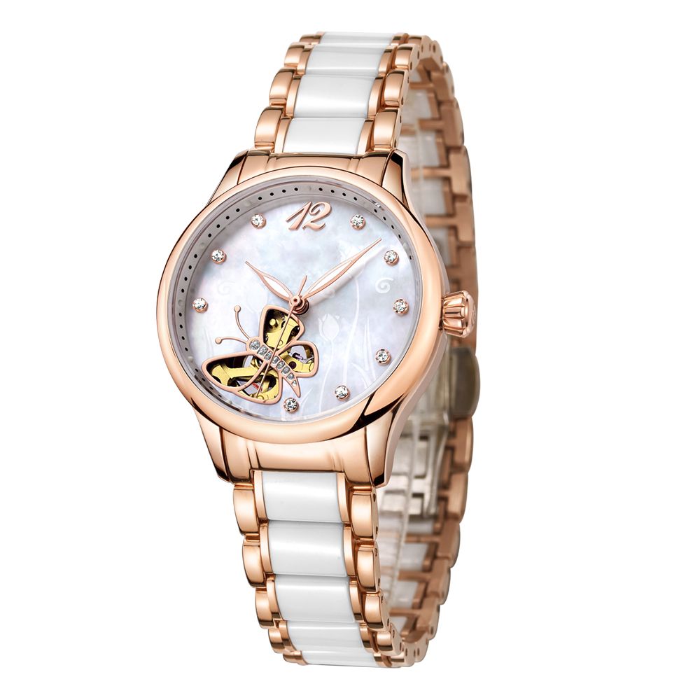 Luxury Gold Watch Automatic Mechanical Stainless Steel Watch Custom Logo China Manufacture