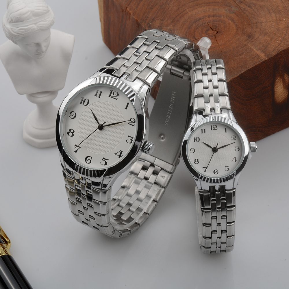 Classic style couple watch quartz watch custom brand