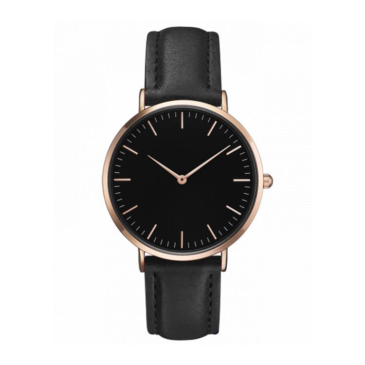 Hot Sale Cheap Alloy Watch Custom Leather Watch Dress Watch Oem China Watch Factory