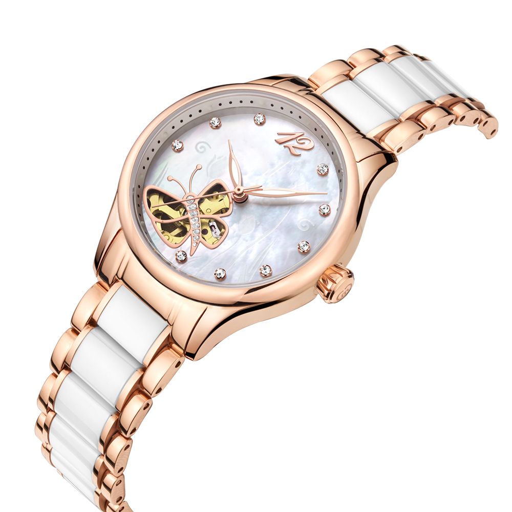 Luxury Gold Watch Automatic Mechanical Stainless Steel Watch Custom Logo China Manufacture