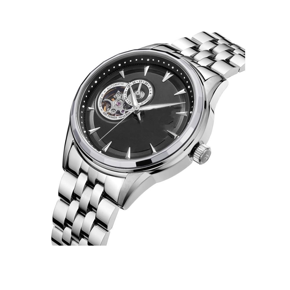 Oem Watches Wholesale Watch Japan Movt Waterproof Mechanical Watch Mens Stainless Steel For Men