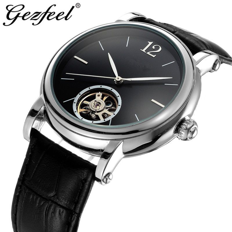 Handmade watch leather watch wristband mechanical watches nice watches