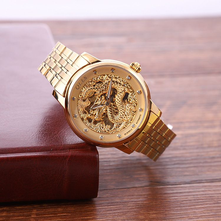 Best selling product watch men luxury mechanical stainless watch men