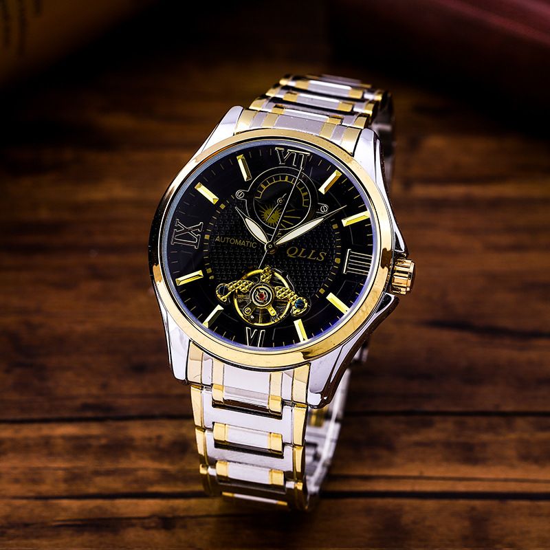 Trendy Top Branded Watch Luxury Watch Mechanical Stainless Steel Strap Wrist Watch