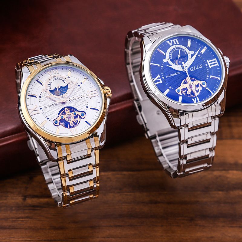 Trendy Top Branded Watch Luxury Watch Mechanical Stainless Steel Strap Wrist Watch
