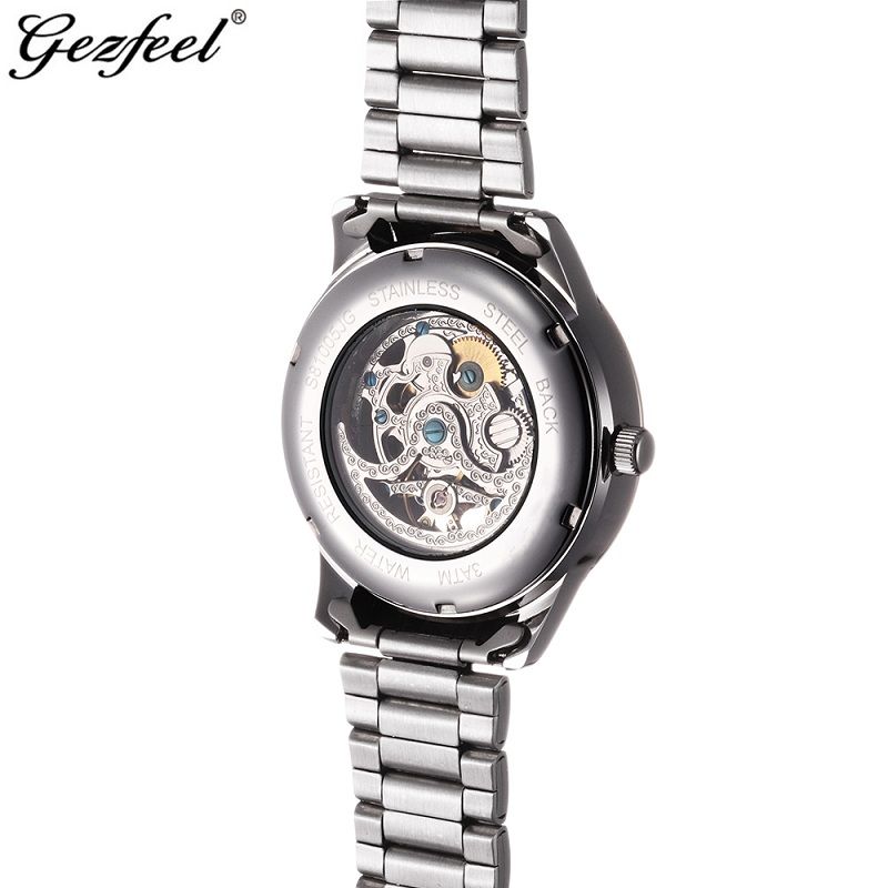 Custom 3atm water resistant stainless watch in wristwatches for men