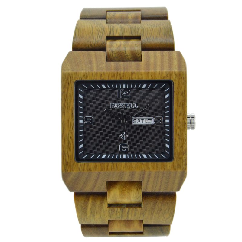 Good quality quartz image watch price wooden watch 