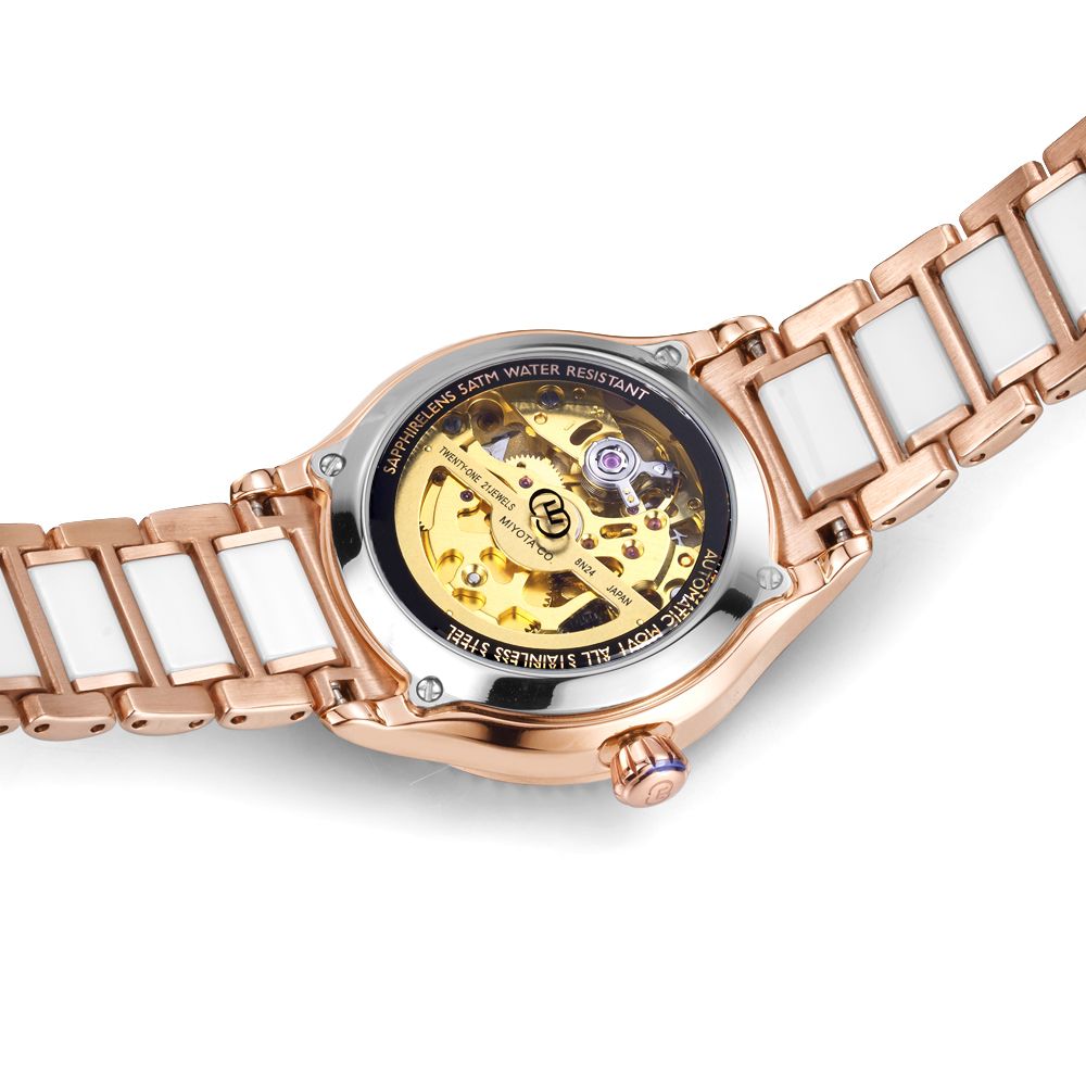 Custom  automatic mechanical watch for ladies