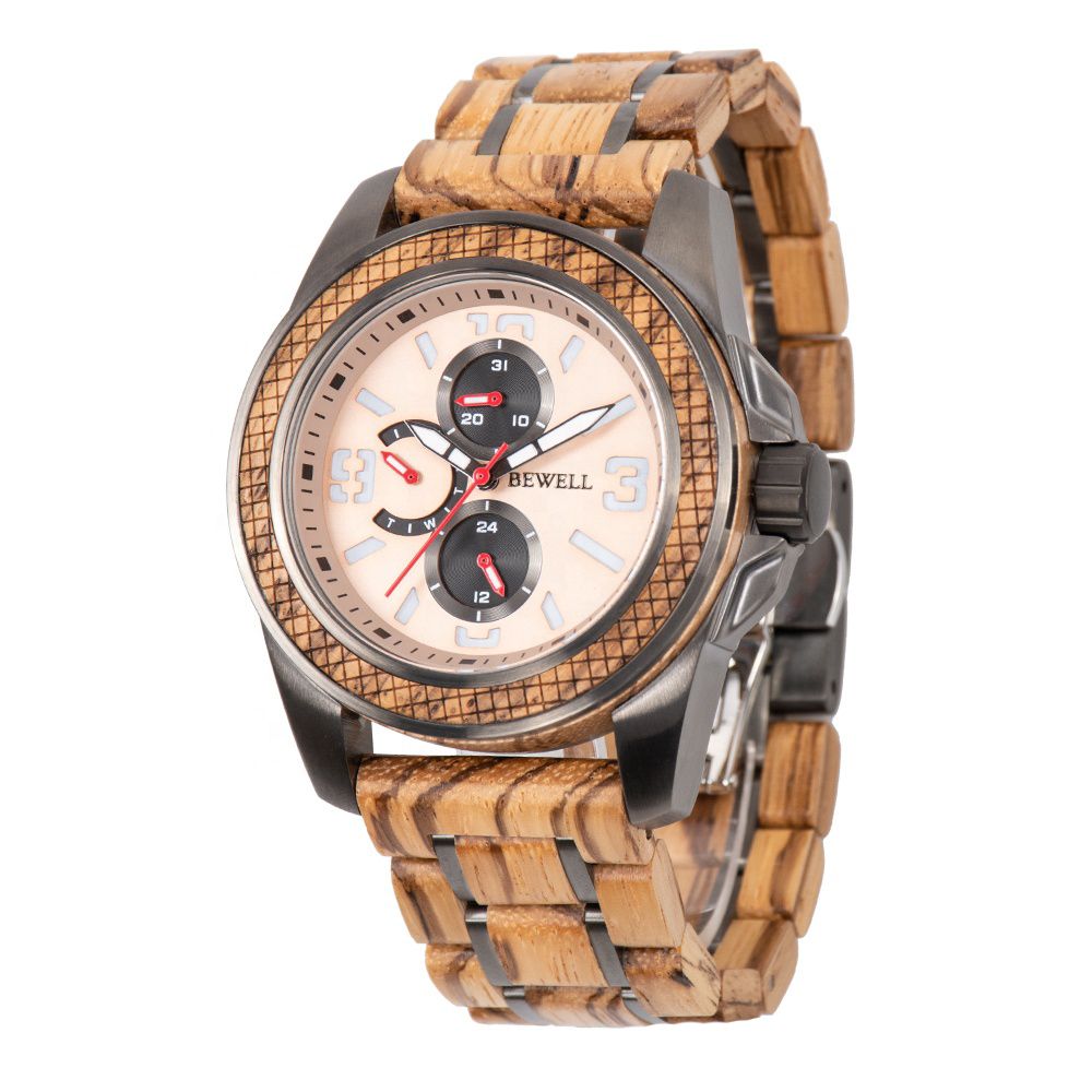 Custom your own brand luxury men wood watch high quality watch for men
