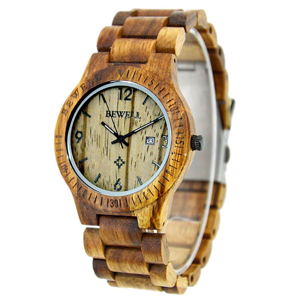 Custom engraved wooden watches for men