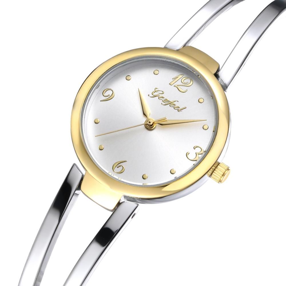 New Design Fashion Gift brass Wrist Watch for lady 