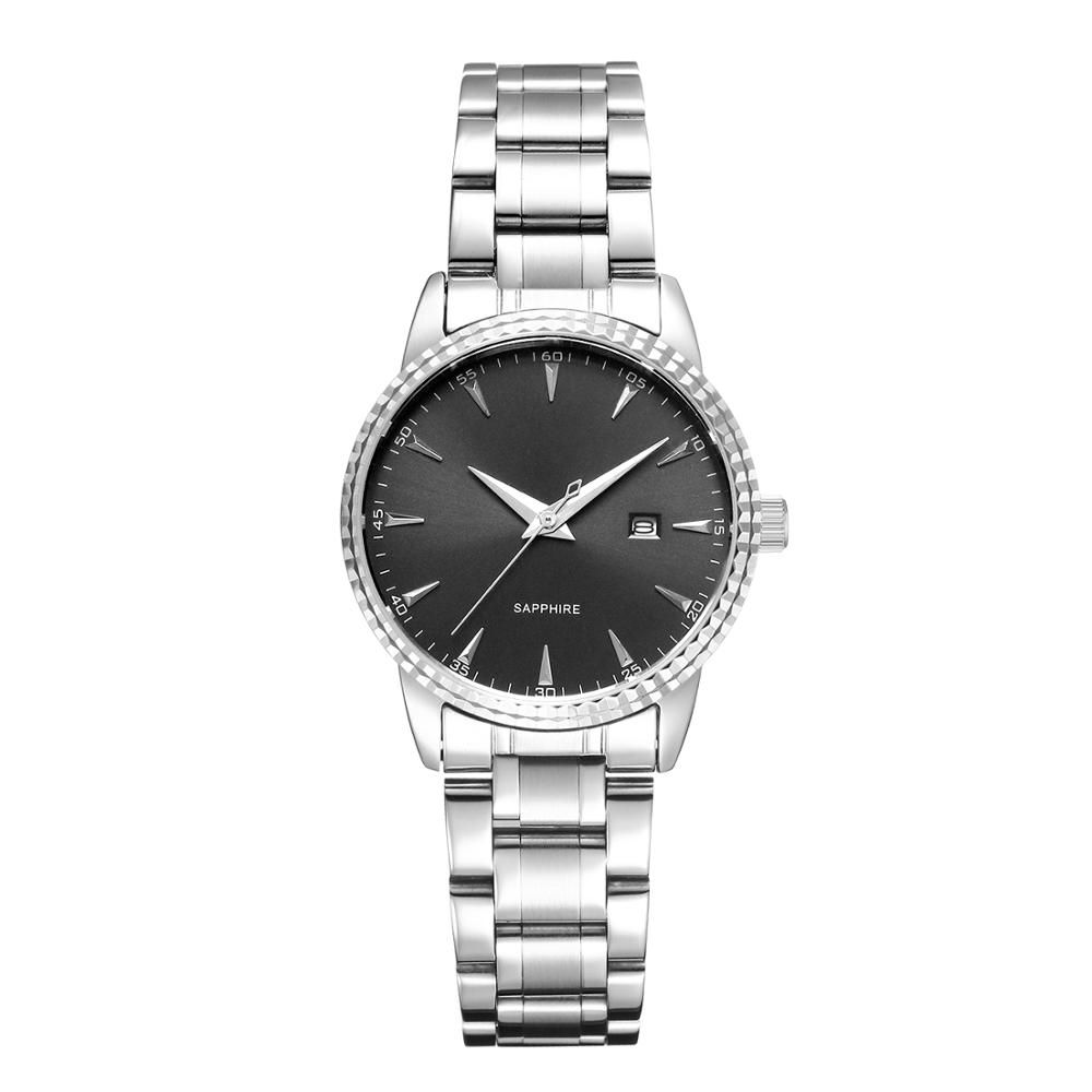 Custom lover stainless steel wristwatch japan movt  water resistant watch for men and ladies