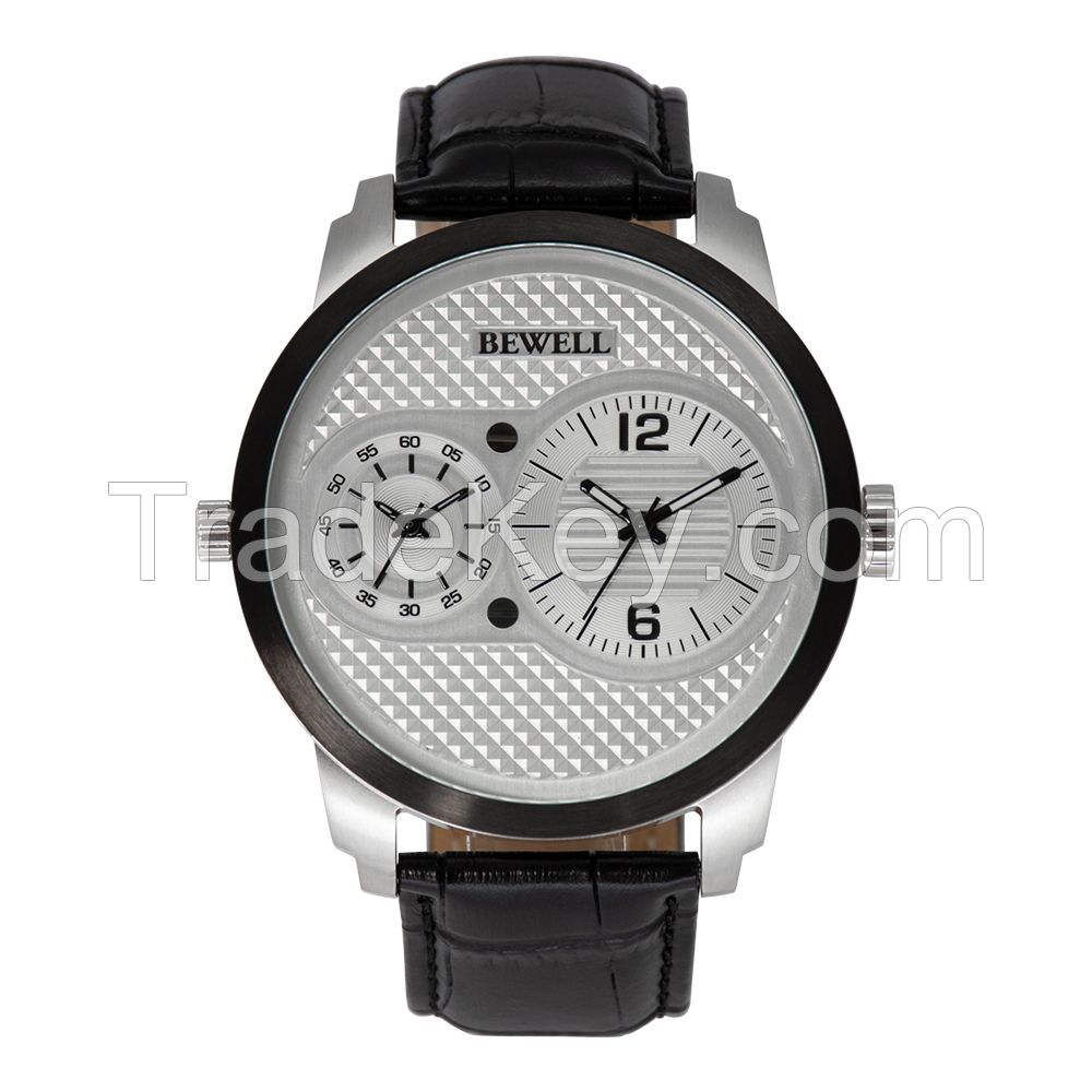 New Model Bewell Logo Fashion Luxury Gift Stainless Steel Watch For Men  