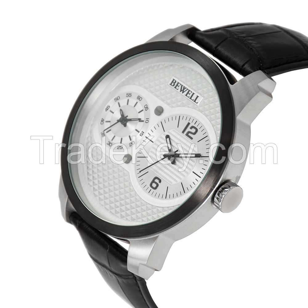 New Model Bewell Logo Fashion Luxury Gift Stainless Steel Watch For Men  