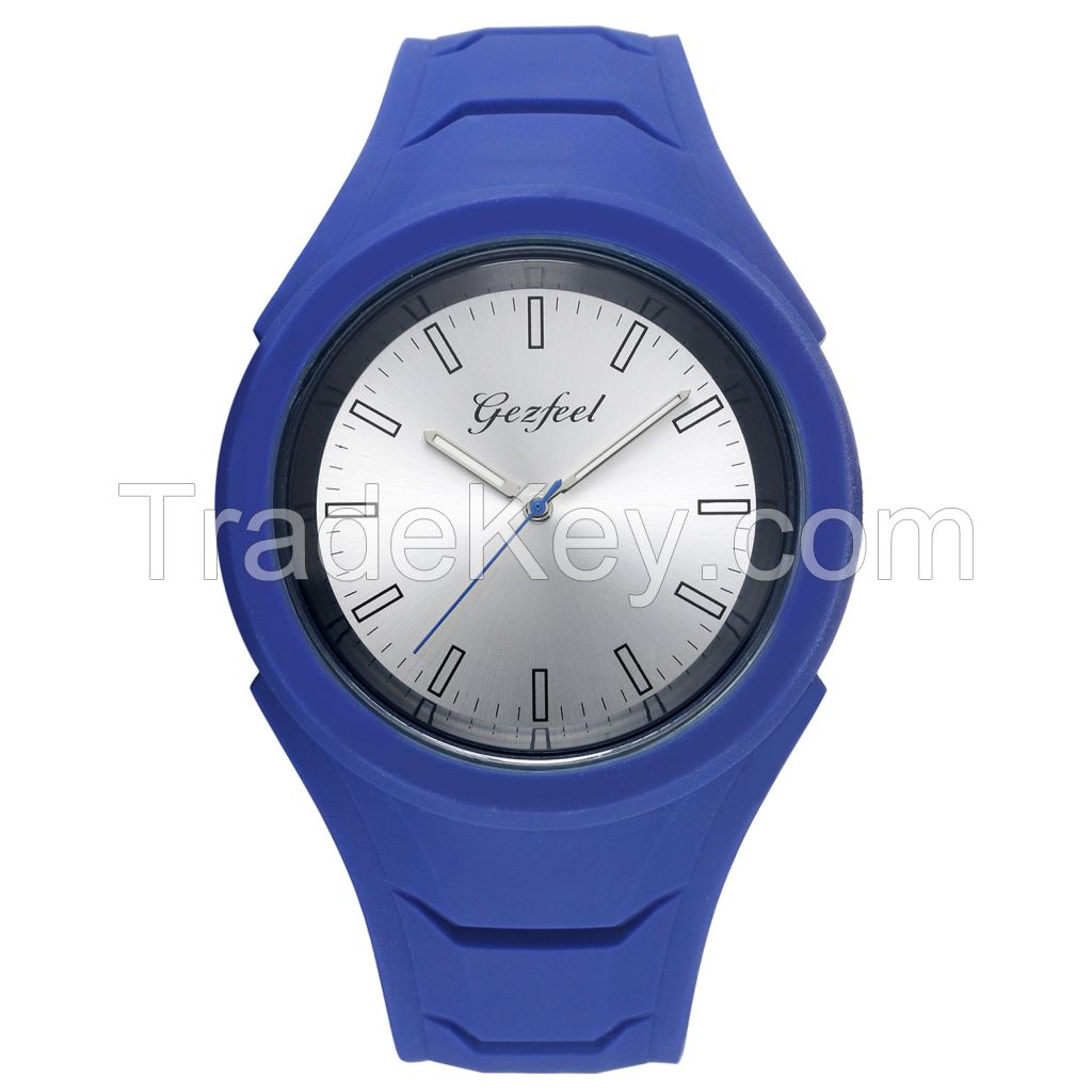 Custom Cheap Plastic Silicone Watch for Decoration