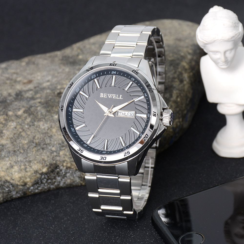 Wholesale Decoration Metal Stainless Steel Multifunctional Watch