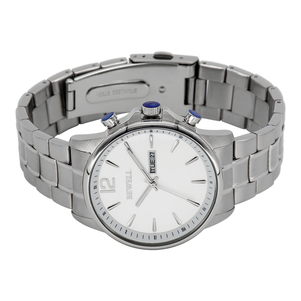 Simple Inner Ring Style Stainless Steel Men Watch 