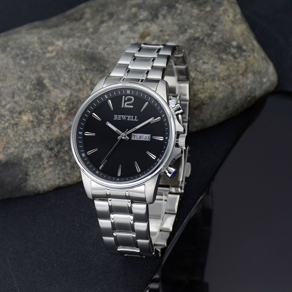 Custom Logo Classic Stainless Steel High Quality Watch Men 