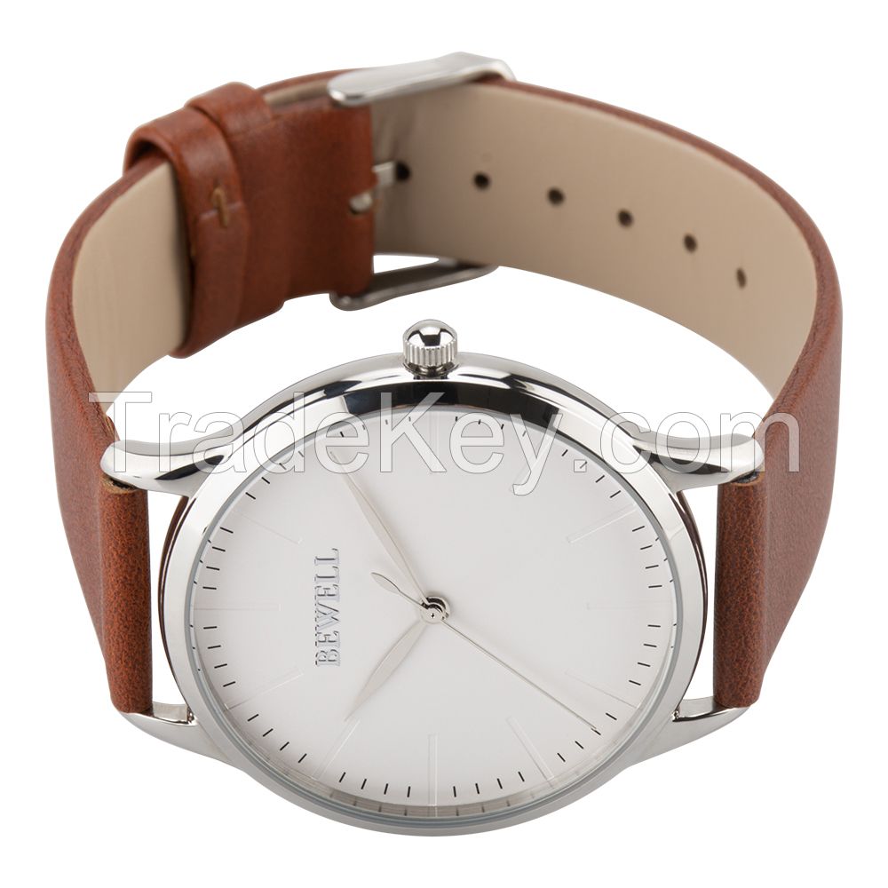 Custom Minimalist Men Fashion Stainless Steel Japan Movement Watch