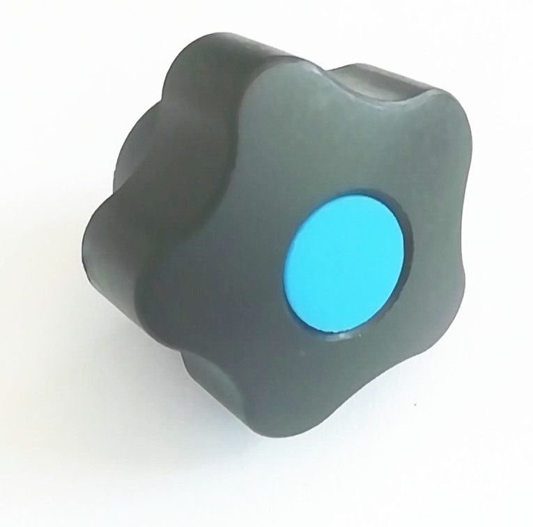 Cheap plastic five star knob