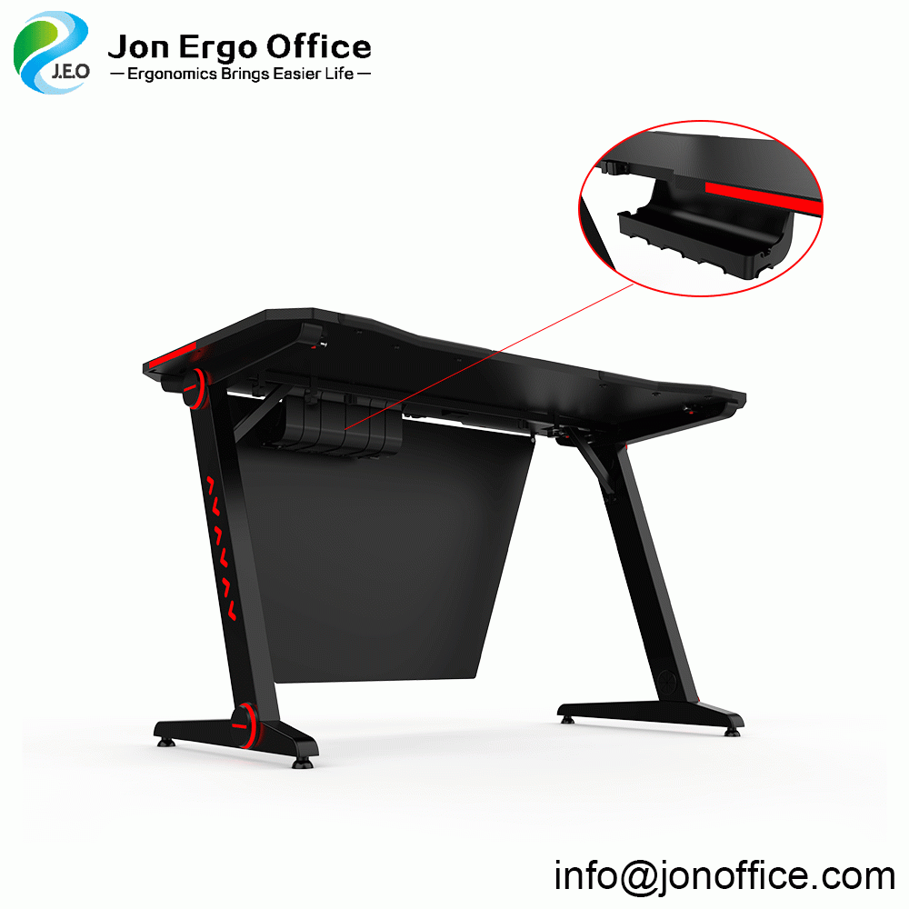 New Design LED Gaming Desk, Office PC Computer Desk