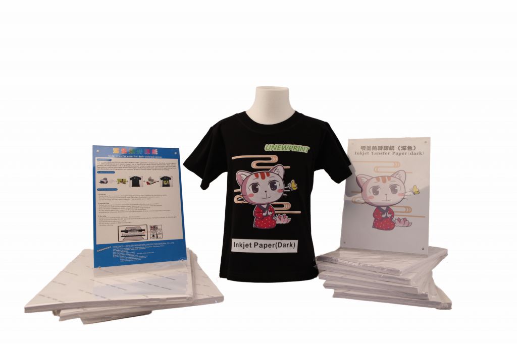 High Quality Dark Inkjet Heat Transfer Paper/t-shirt Transfer Paper/a3 Unewprint