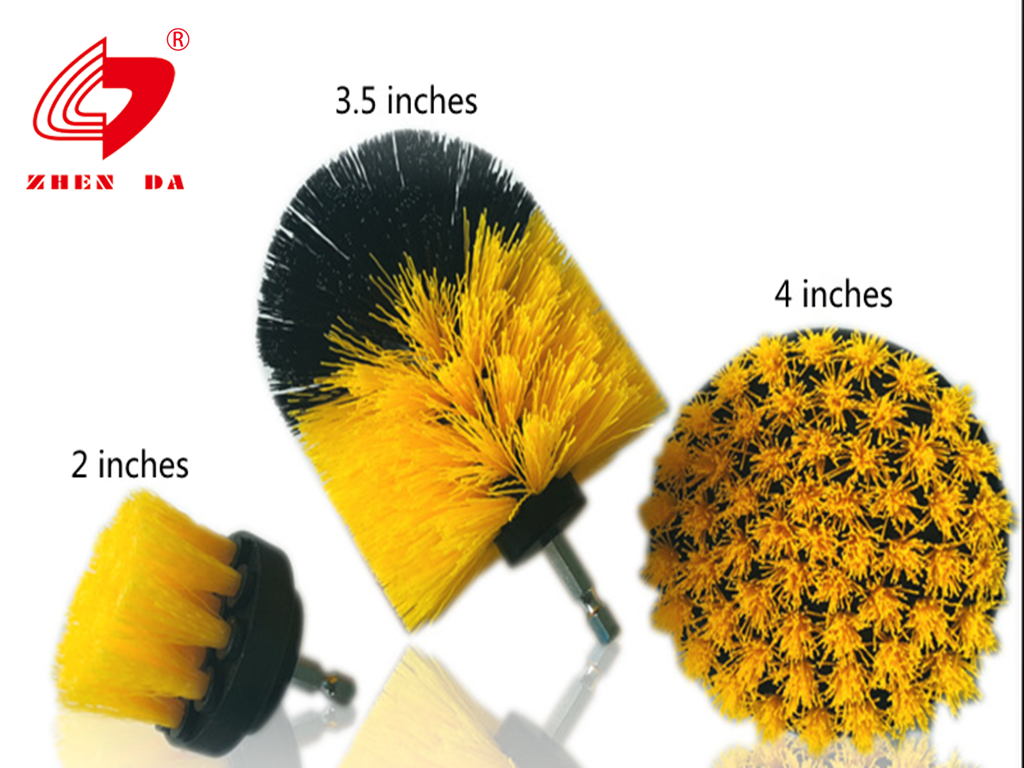 2''/3.5''/4'' Inches Drill Brush For Cleaning