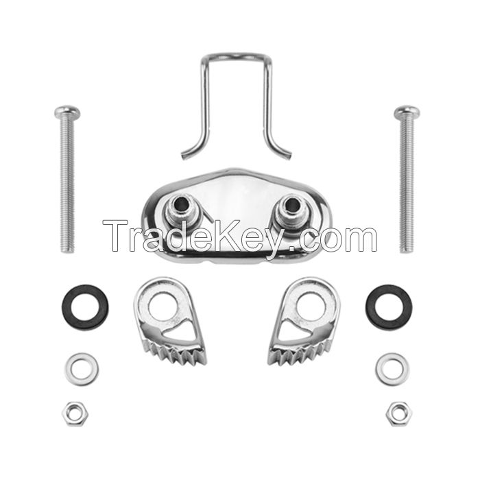 marine hardware stainless steel cam cleat for 6-10mm rope