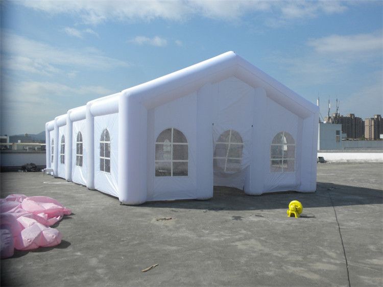 Custom Giant Inflatable White Tent For Wedding Events Party Tent for Outdoor