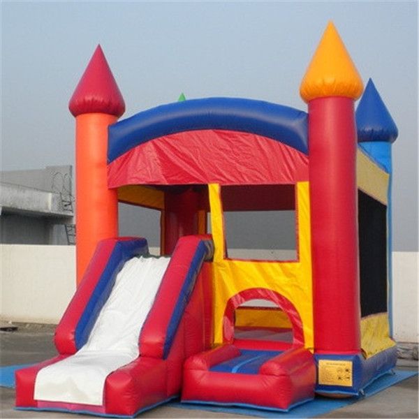 Commercial inflatable bouncer with slide, giant inflatable toys for party B3062