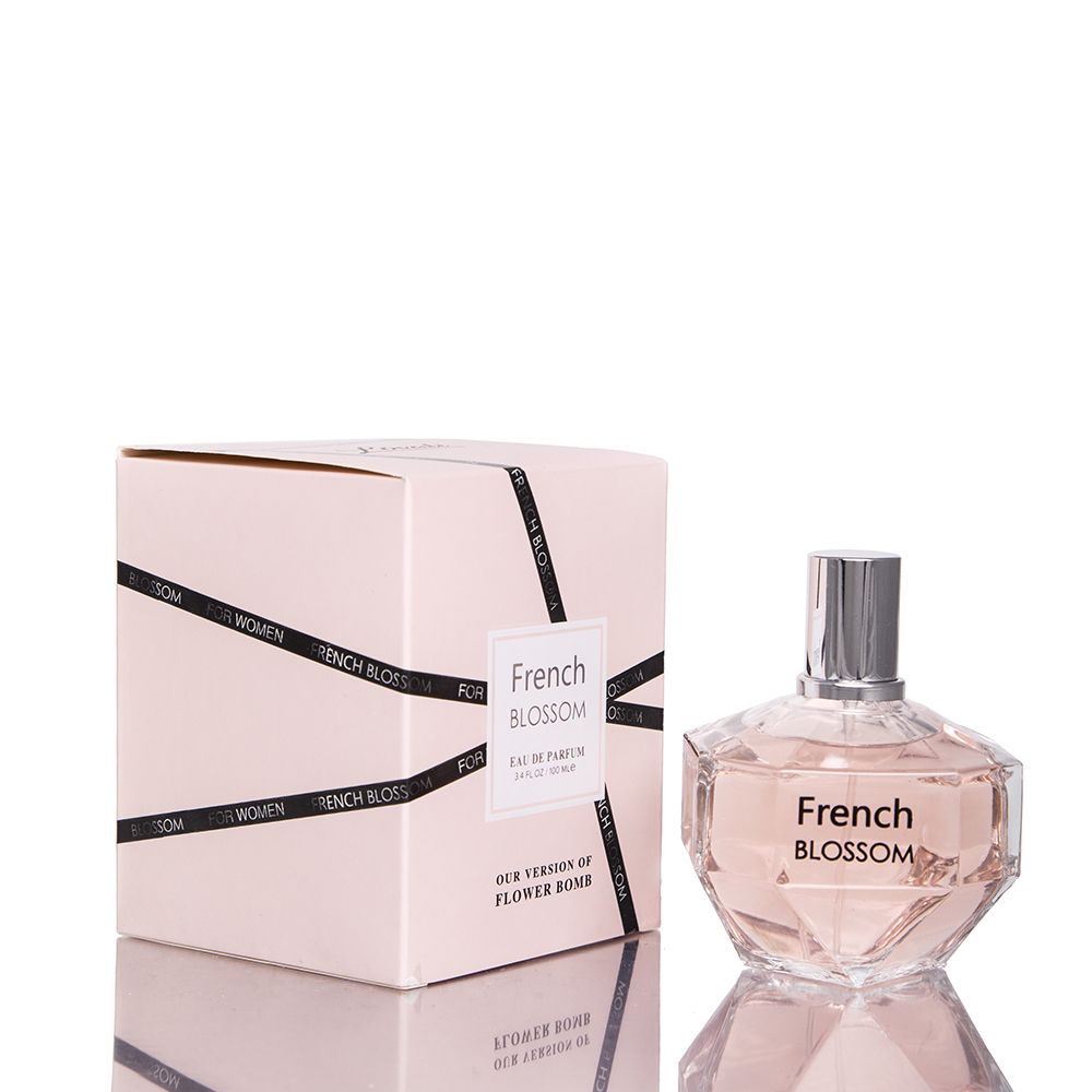 Lovali new arrival French Blossom  Eau De Parfume Natural Spray 100ml 3.4fl oz perfume spray version of Flower Bomb