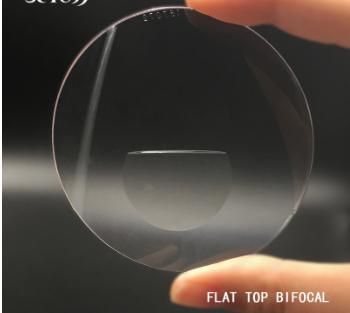 Bifocal  flat top lenses