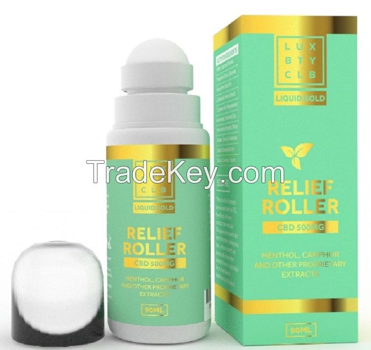 Cbd Pain Relief Roller By Lux Beauty Club