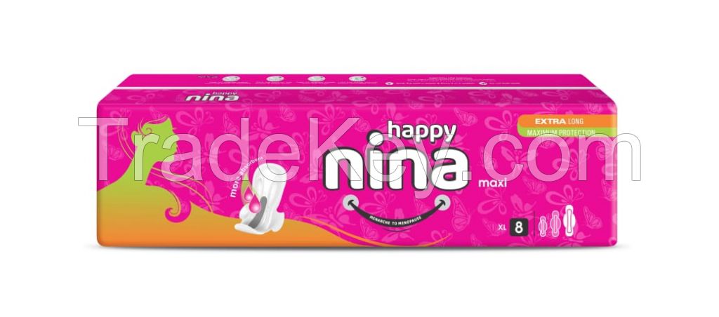 Happy Nina Sanitary Napkin 